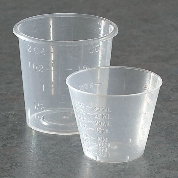 CONTNR MEDCN CUP 2 OZ PP, PK1150