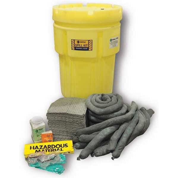 Spill Kit, Oil-Based Liquids, Yellow