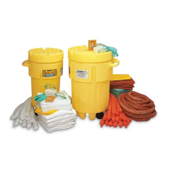 Spill Kit Refill, Chem/Hazmat, Brown