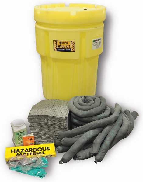 Spill Kit, Chem/Hazmat, Yellow