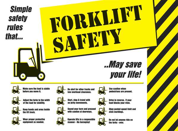Safety Poster, 18 x 24In, FLEX PLSTC, ENG