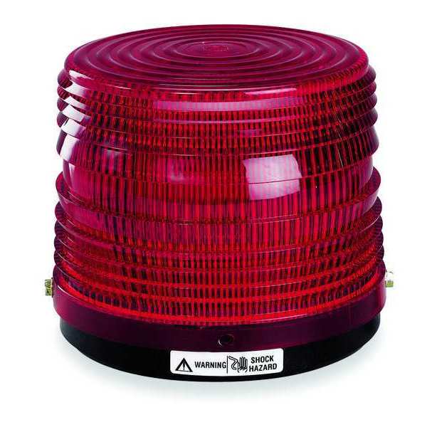 Strobe Light, Red, Flash Tube, 24VDC