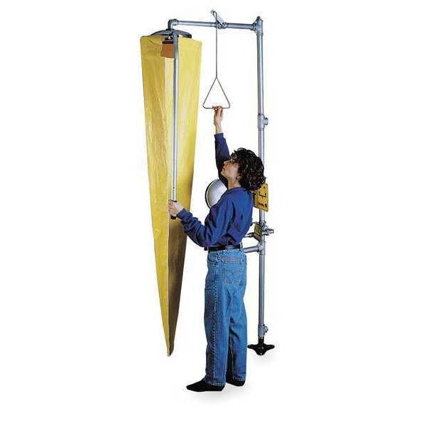 Emergency Shower Tester, Yellow
