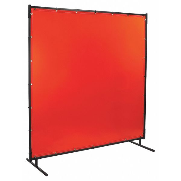 Protect-O-Screens (R) 6 ft. Wx4 ft., Orange