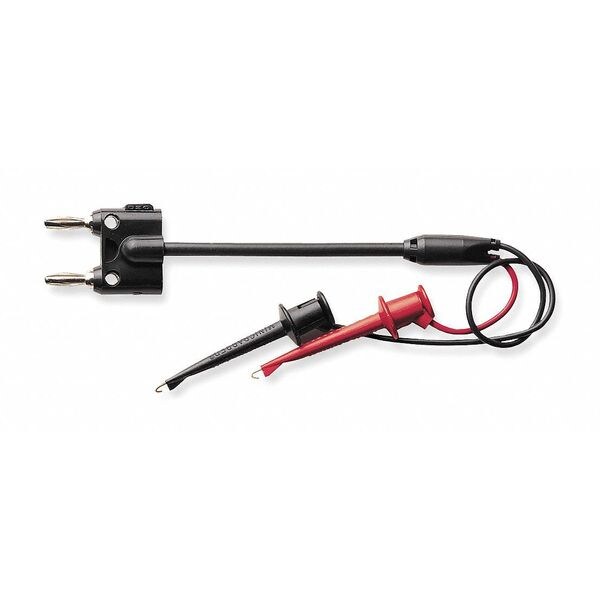 Mini Hook Test Lead, 36 In. L, Black/Red