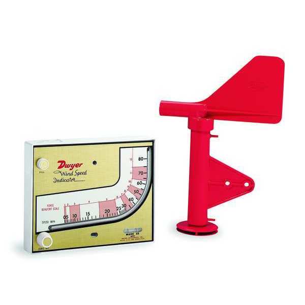Wind Speed Meter, 0 to 80 mph