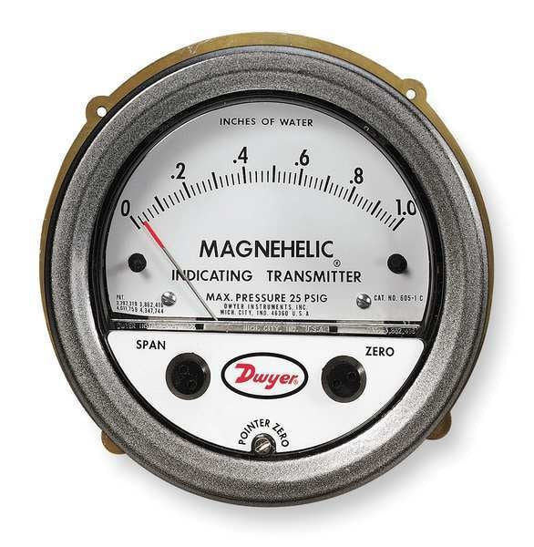 Transmitter, Magnehelic