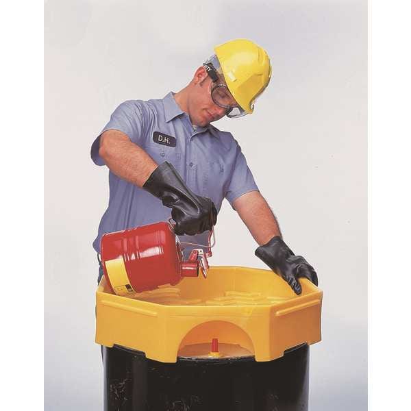 Drum Funnel, Dia 23 5/8 In, Spout