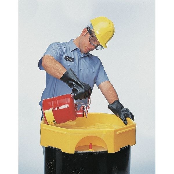 Drum Funnel, Dia 23 5/8 In, Spout