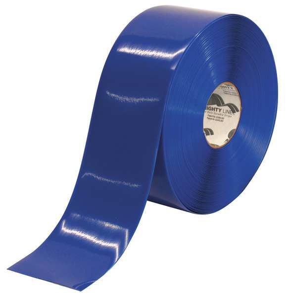 Floor Marking Tape, 4In W, 100 ft. L