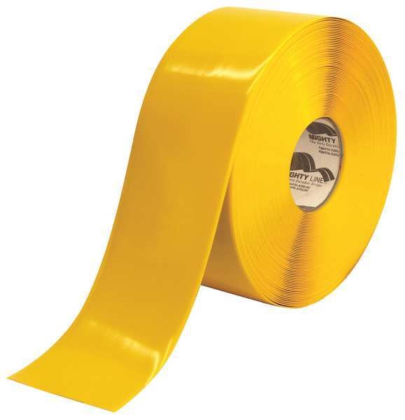 Floor Marking Tape, 4In W, 100 ft. L