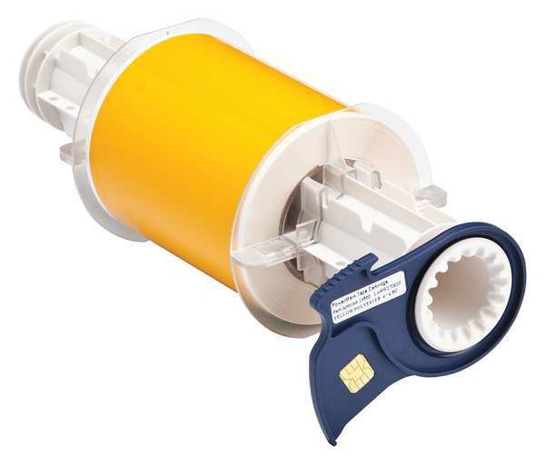 Tape, Yellow, 50 ft. L, 4 In. W