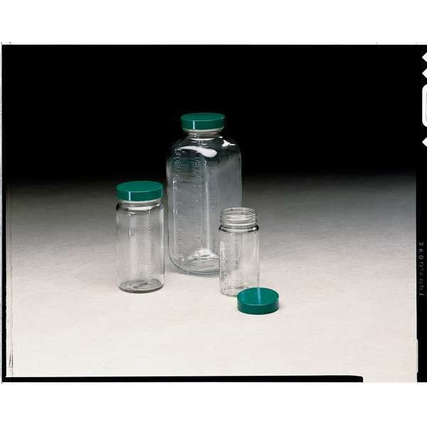Round Grad Beaker w/ Cap 30mL, PK48