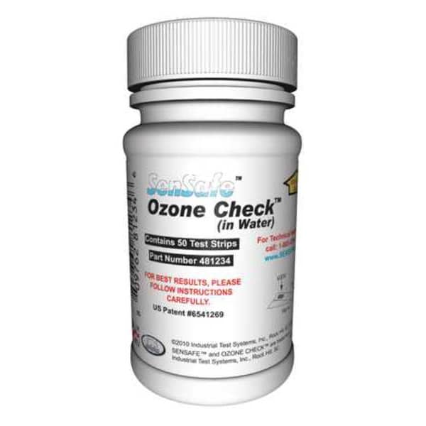 Test Strips, Ozone, 0 to 0.5ppm, PK50