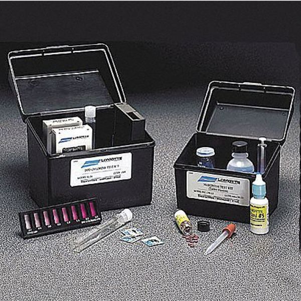 Water Testing Kit, Chlorine, 0.2 to 3 PPM