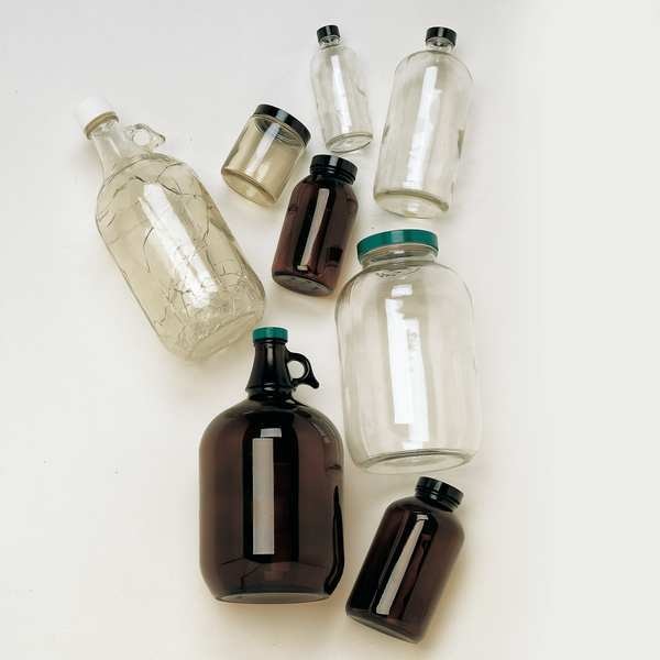 Bottle Narrow Mouth 32 Oz Amber, PK12