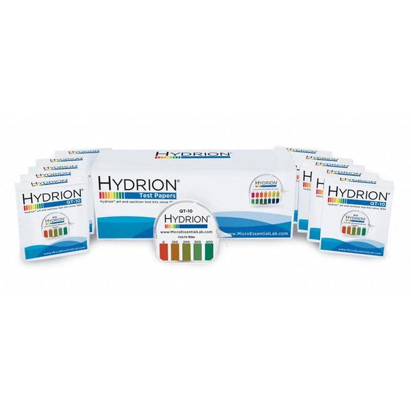 Test Paper, Quatenary, 0-400 ppm, PK10