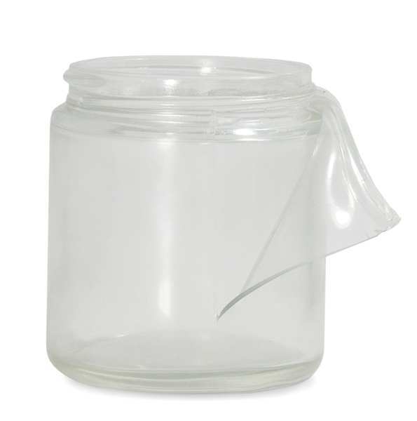 Bottle Safety Wide Mouth 8Oz Clear, PK24