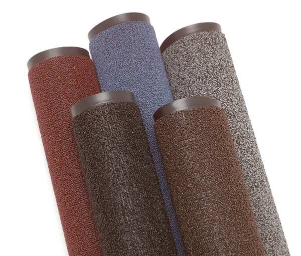 Entrance Mat, Gray, 4 ft. W x 6 ft. L