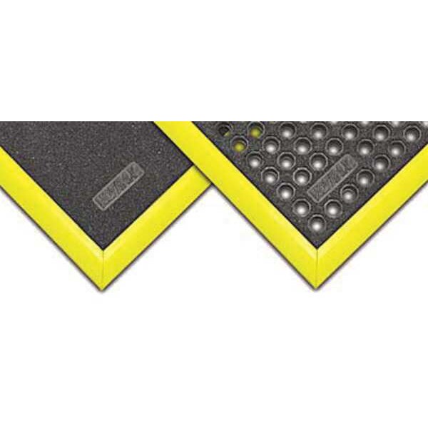 Interlocking Mat Edging Nitrile Rubber 5 ft 2 in 3/4 in