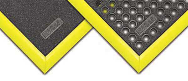 Interlocking Mat Edging Nitrile Rubber 5 ft 2 in 3/4 in
