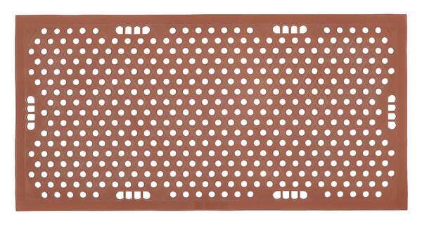 Smooth Drainage Mat 30 In W x 3 Ft L, 1/2 In