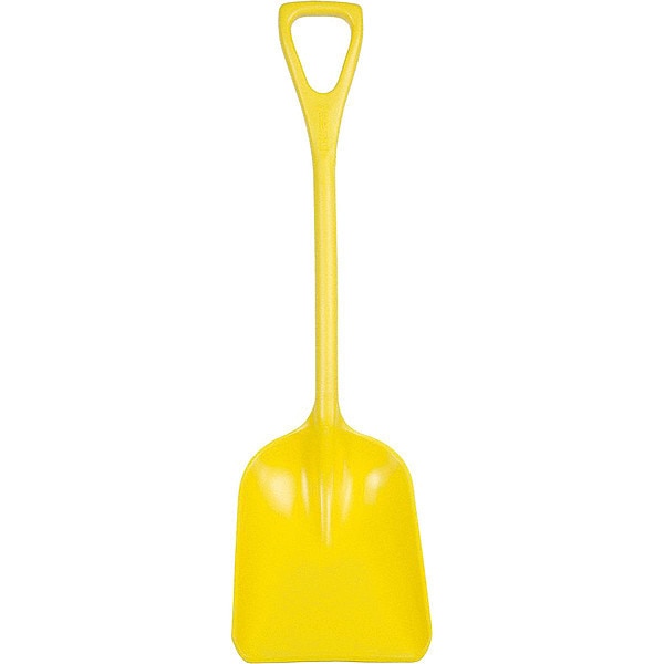 Hygienic Shovel, YLW, 11 x 14 In, 38 In L