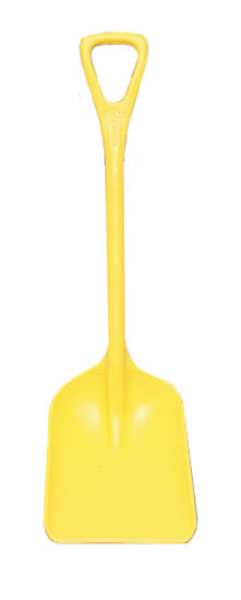 Hygienic Shovel, YLW, 11 x 14 In, 38 In L