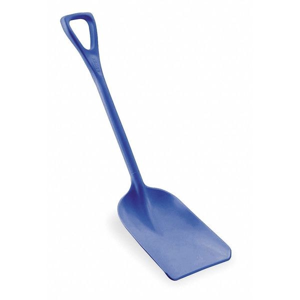 Hygienic Shovel, White, 14 x 17 In, 42 In L