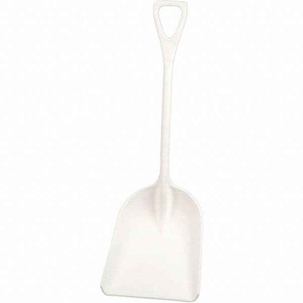 Hygienic Shovel, White, 14 x 17 In, 42 In L