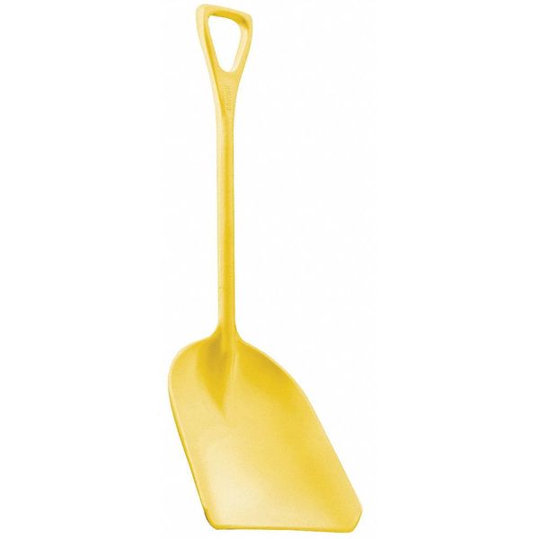 Hygienic Shovel, YLW, 14 x 17 In, 42 In L