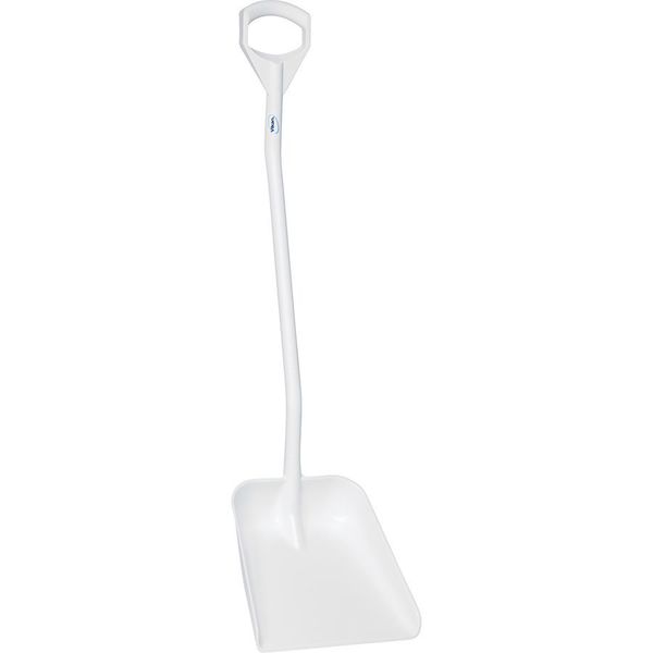 Ergonomic Shovel, 13-1/2 In. L, White