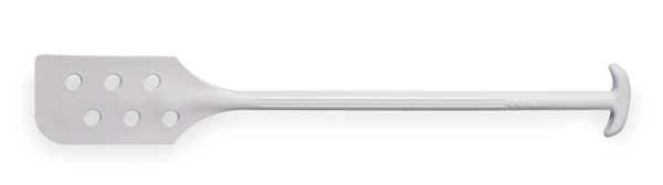 Mixing Paddle, w/Holes, White, 6 x 13 In