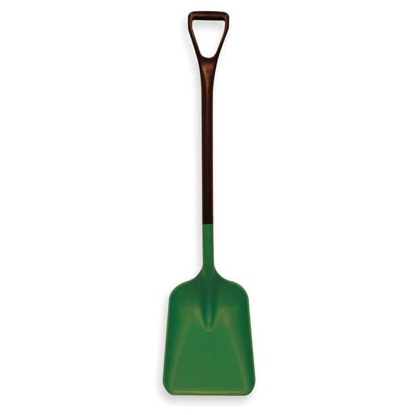 Industrial Shovel, 10-1/2 In. W, Green