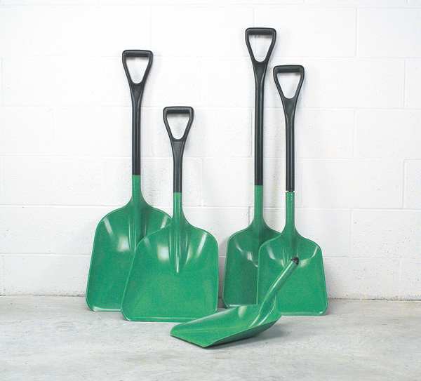 Industrial Shovel, 39 In. L, Green