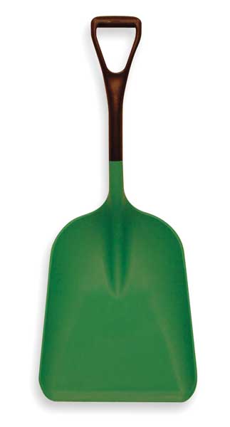 Industrial Shovel, 14 In. W, Green