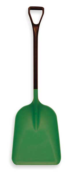 Industrial Shovel, 14 In. W, Green