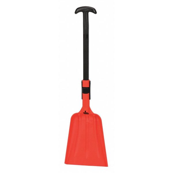 Industrial Shovel, 10 In. W, Orange