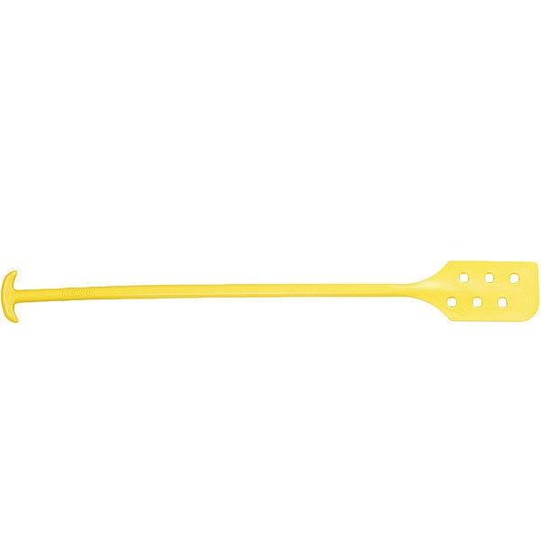 Mixing Paddle, w/Holes, Yellow, 6 x 13 In