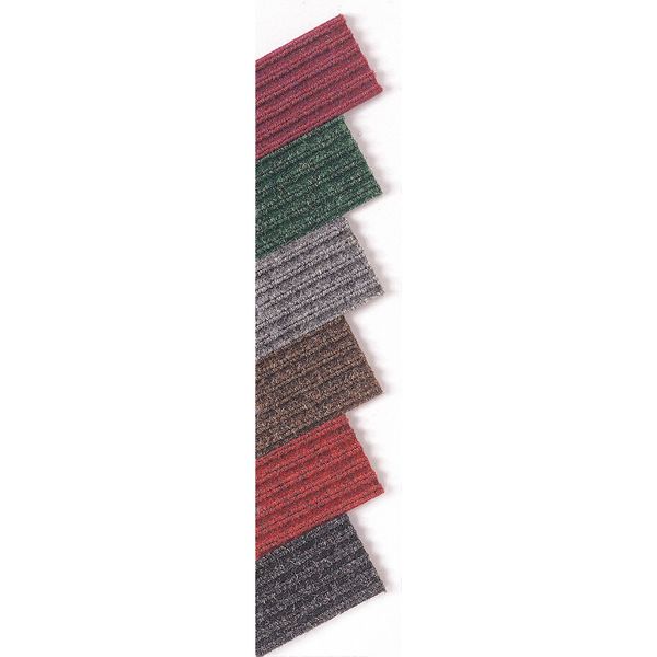Entrance Mat, Gray, 3 ft. W x 5 ft. L
