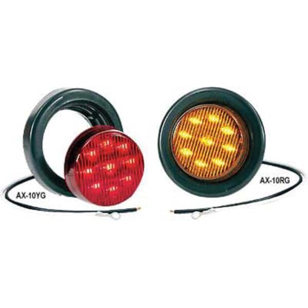 Clearance Light, LED, Amber, 2-1/2 In Dia