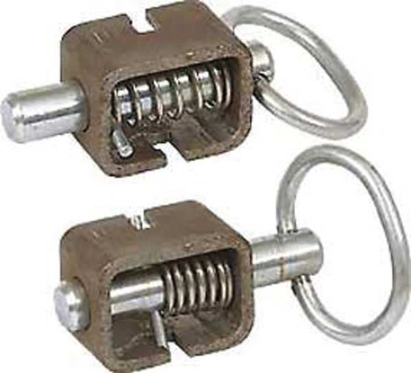 Spring Latch W/Tube, 5/8 In, SS