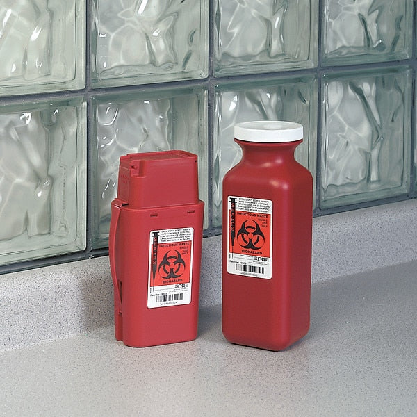 Sharps Container, 1/4 Gal., PK2