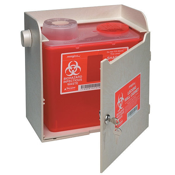 Sharps Container, 1 Gal., Chimney Top, PK5