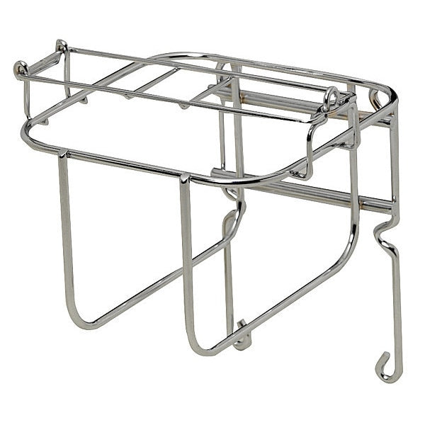 Locking Wall Mount Bracket, Steel, Silver