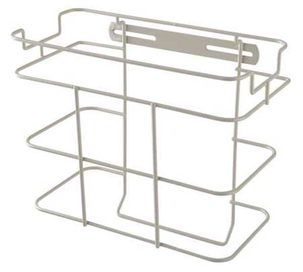 Wall Mount Bracket, Steel, White