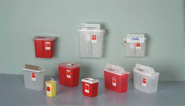 Sharps Container, 2 Gal., Sharpstar, PK2