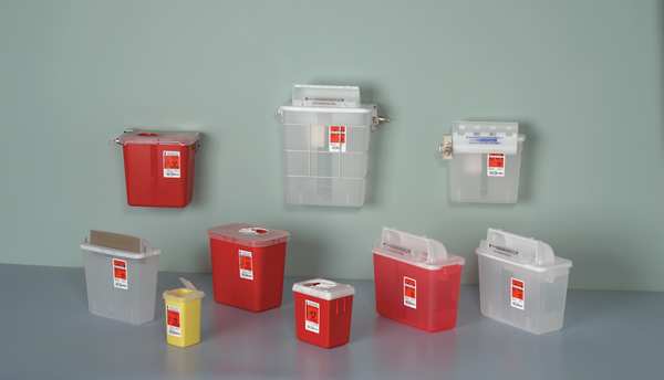 Sharps Container, 2 Gal., Sharpstar, PK2