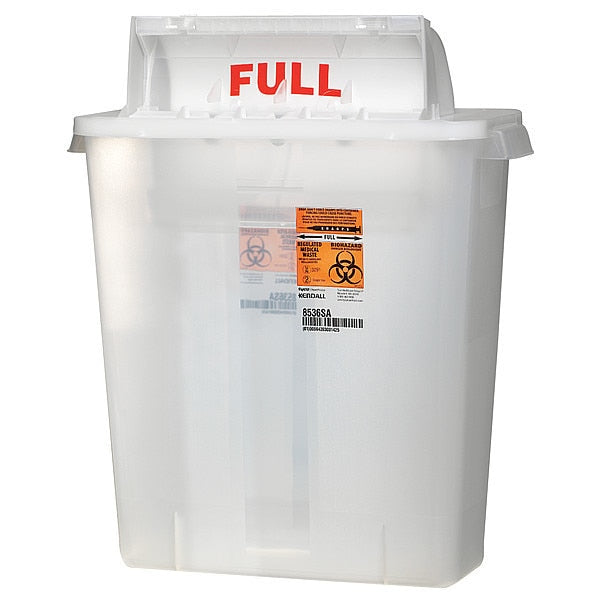 Sharps Container, 3 Gal., Red, PK5