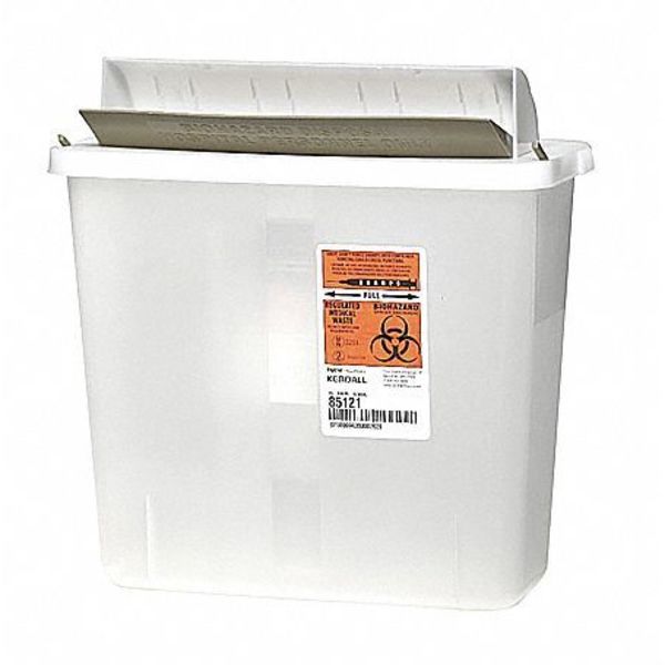 Sharps Container, 1-1/4 Gal., Mailbox, PK5
